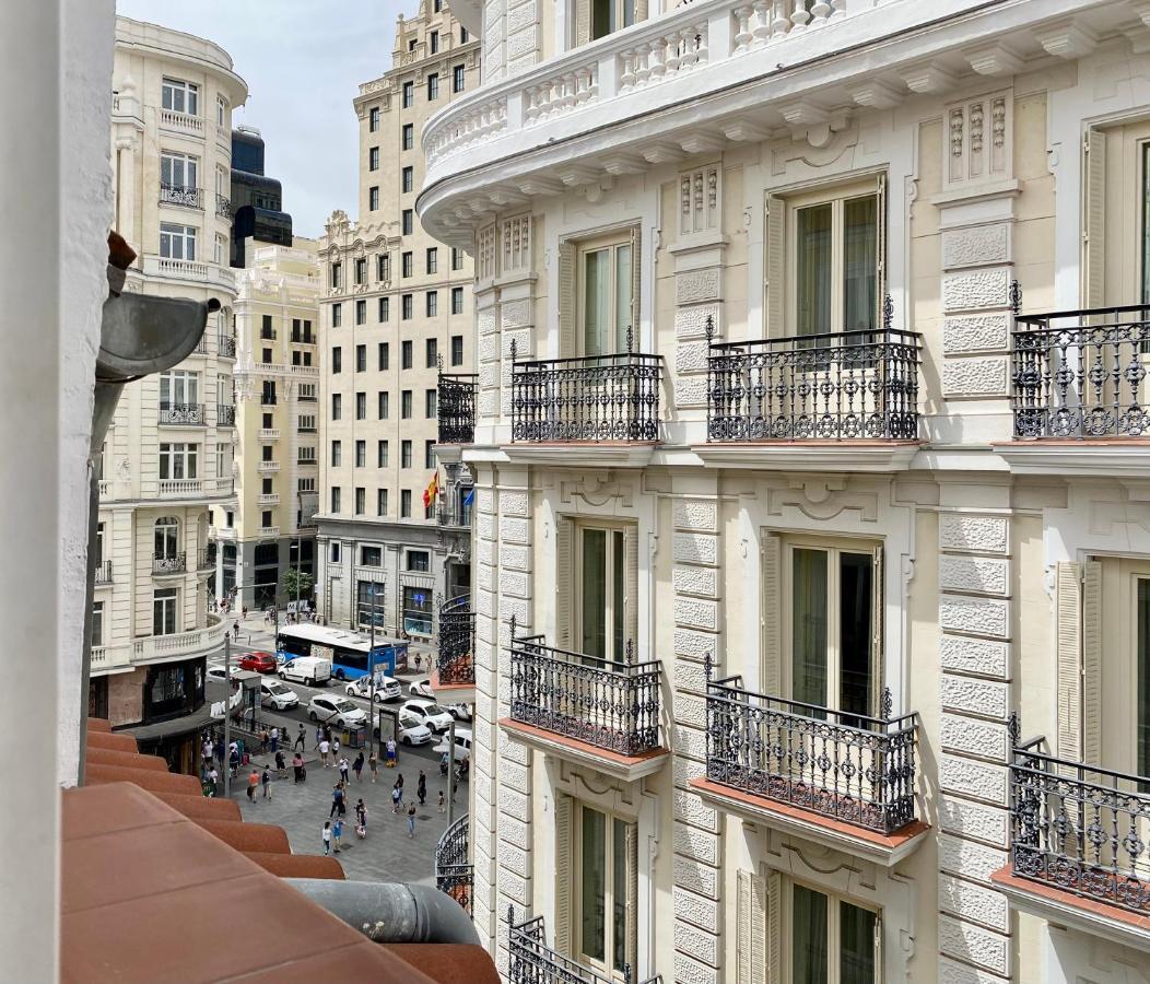 Charming Gran Via Attic Apartman Madrid Kültér fotó