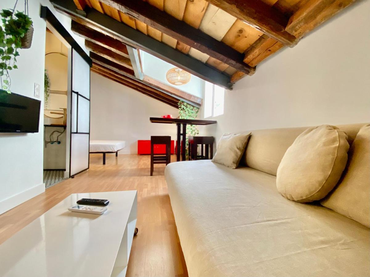 Charming Gran Via Attic Apartman Madrid Kültér fotó