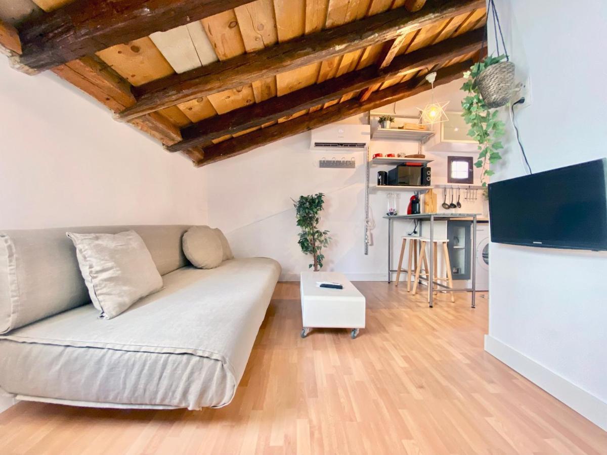 Charming Gran Via Attic Apartman Madrid Kültér fotó