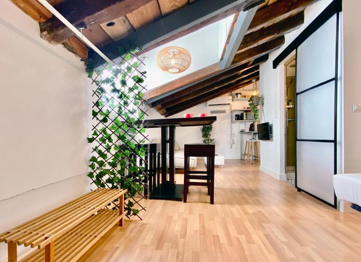 Charming Gran Via Attic Apartman Madrid Kültér fotó